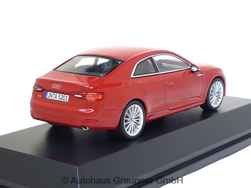 Audi A5 Coupe 2016 1:43 Tangorot 5011605432 Modellauto Minimax Rot